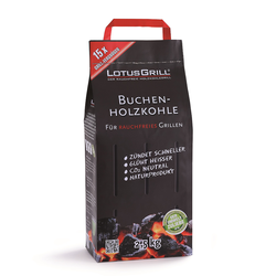 Dřevěné uhlí LotusGrill 2,5kg