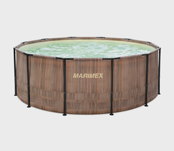 Bazén Marimex Florida 3,66x1,22 m se zabudovaným skimmerem - motiv TEAK
