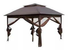 Zahradní altán Marimex Vista 3x3 m - hnědý | 10970572