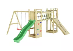 Dětské hřiště Marimex Play Basic 010 + zelená skluzavka | 11640589