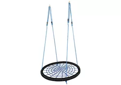 Marimex MA56654 houpačka ve tvaru kruhu 100 cm černá/modrá