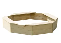 T-WOOD Pískoviště osmihranné Přírodní