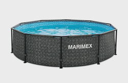 Bazén Marimex Florida 3,05x0,76 m bez příslušenství - motiv RATAN | 10340234