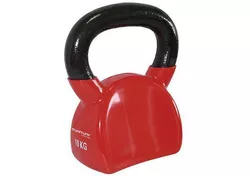 Kettlebell vinyl TUNTURI 10 kg, červený | 15108058