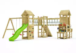 Dětské hřiště Marimex Play Basic 012 + zelená skluzavka | 11640639