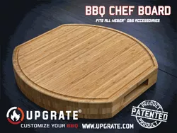 UPGRATE BBQ Chef bambusové prkénko/deska
